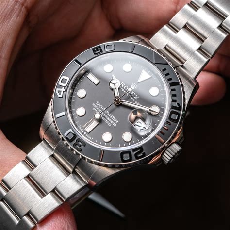 rolex titanium yachtmaster|rolex titanium yacht master for sale.